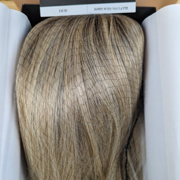 Belle Tress Lace Front Wig Joe HF in color Honey with Chai Latte - Picture 7 of 8